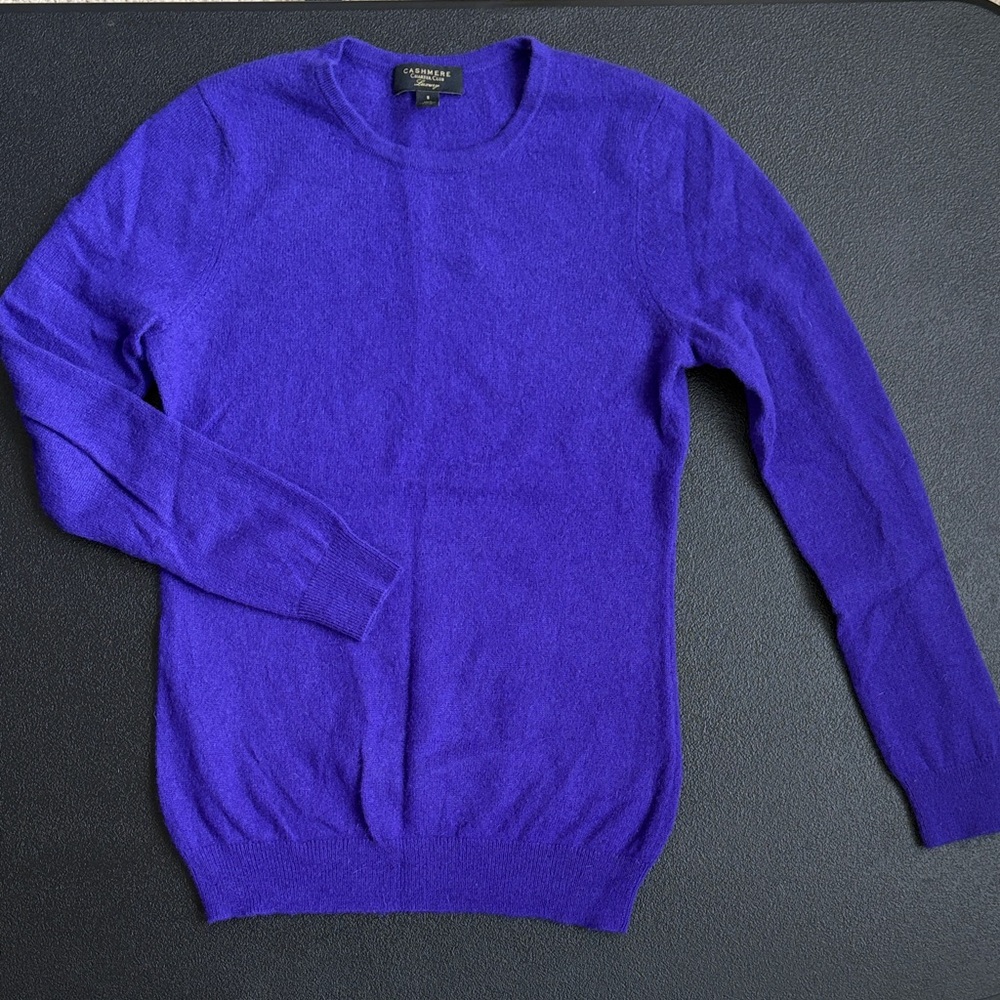 100% Cashmere Sweater S/6